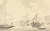 Boats on the Hoogley [Hooghly] River