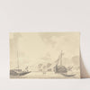 Boats on the Hoogley [Hooghly] River by Samuel Davis