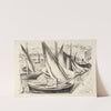 Boats, St. Tropez by Samuel Halpert