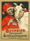 Bockbier. Dessower Schlossbrauerei Theodor Gilka (1898 - 1900)