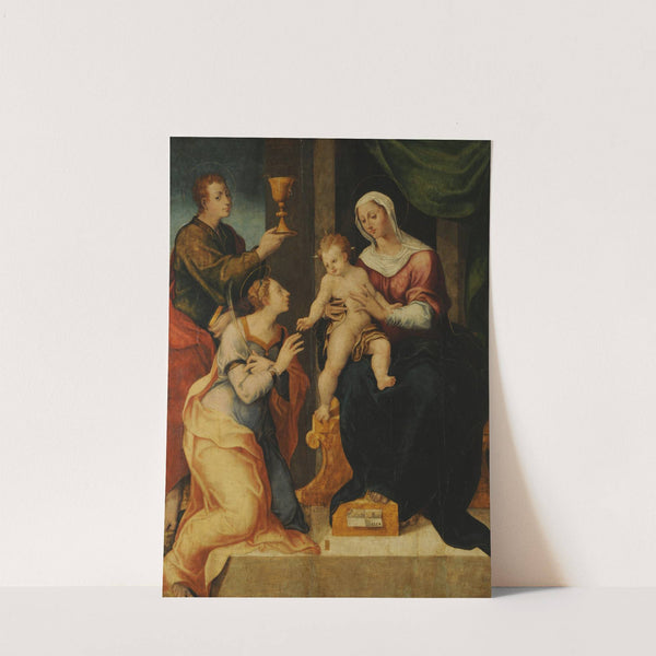 Bodas místicas de Santa Catalina by Pietro Negroni