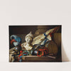 Bodegón Con Busto De Minerva (1777) by Anne Vallayer-Coster