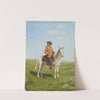 Boer Leader on a White Horse (1880) by Alexander Amandus von Wahl