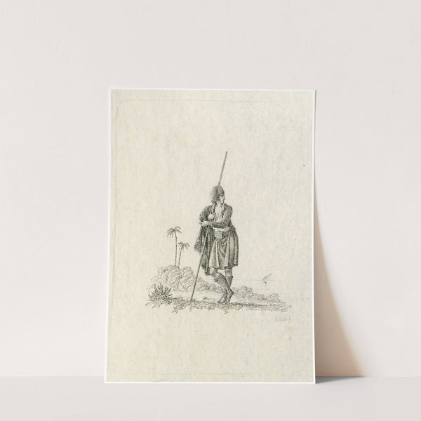 Boer uit VAlencia in lokale dracht by Otto Howen