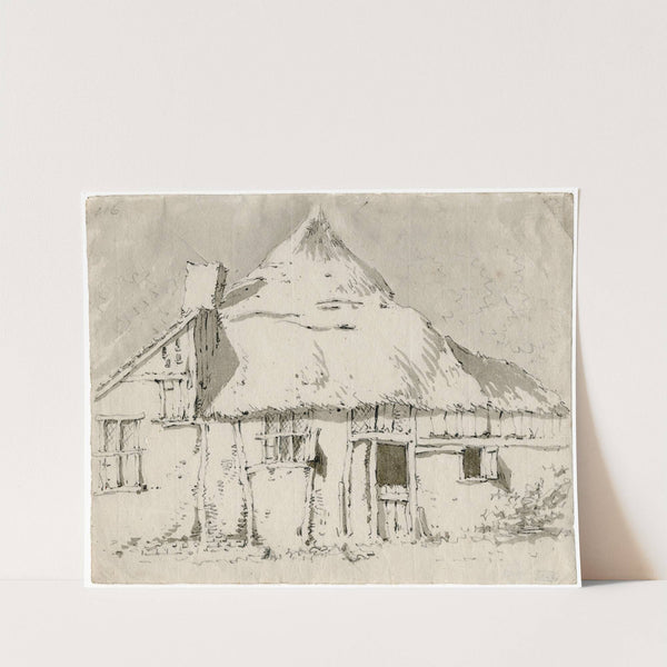 Boerderij by Barend Hendrik Thier