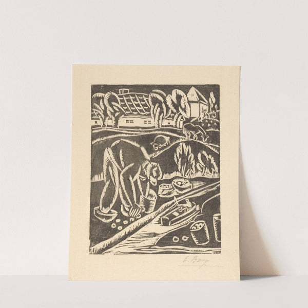 Boerenbedrijf (ca. 1912-1931) by Else Berg