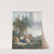 Boerin en boer met kind in een landschap met vee (1720 - 1792) by Aert Schouman