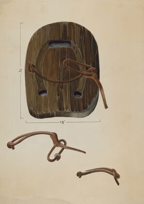 Bog Shoe for Horse