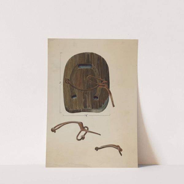 Bog Shoe for Horse by James Vail