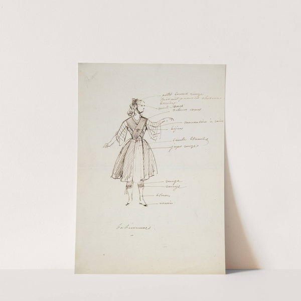 Bohemienne by Paul Gavarni