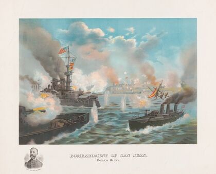Bombardment of San Juan, Porto Rico [i.e. Puerto Rico] (1898)
