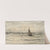 Bomschuiten op zee by Hendrik Willem Mesdag
