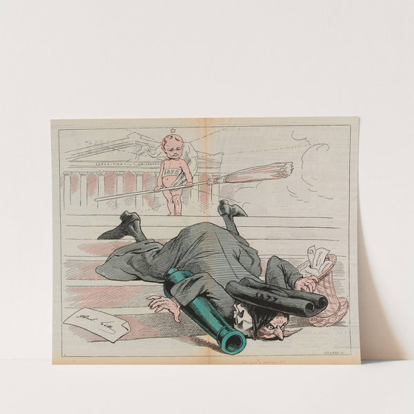 Bon débarras (1878) by André Gill