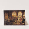Bonaparte visitant les pestiférés de Jaffa le 11 mars 1799 (1804) by Antoine-Jean Gros