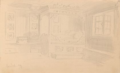 Bondestue, Sandåk i Vinje (1857)