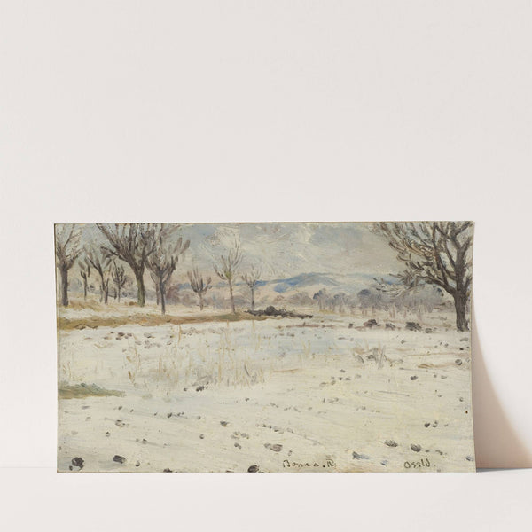 Bonn am Rhein. Winter Landscape by Helmer Osslund