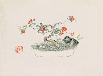Bonsai kabenzu, Pl.07 (1868-1912)