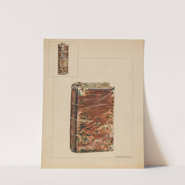 Book Bottle by Yolande Delasser