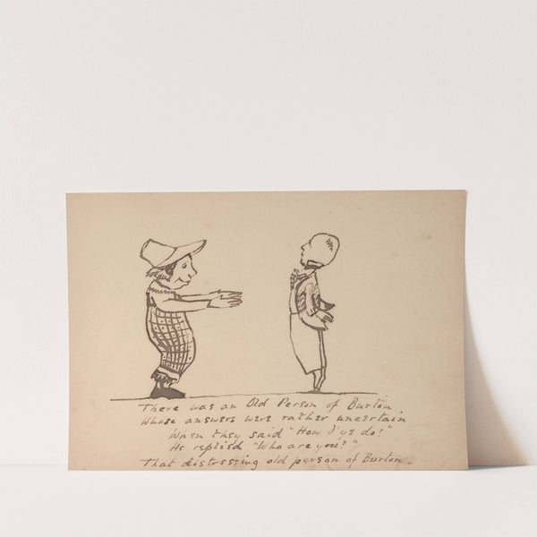 Book of nonsense Pl.44 (1850-1859) by Edward Lear
