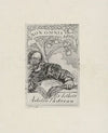 Bookplate; Adolfo Padovan; Non omnis moriar (1902)