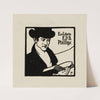Bookplate; E.P.B. Philips (1900) by Joseph W. Simpson