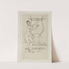 Bookplate of Alb. Mockel (1900) by Armand Rassenfosse