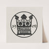 Bookplate of Marques de Tamarit [Josep de Suelves Montagut] (1902) by José Triadó