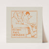 Bookplate of Paul Heinicke (before 1910) by Armand Rassenfosse