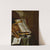 Books, a globe and musical instruments on a draped table by Jan Vermeulen