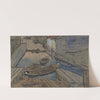 Bootjes in een sloot tussen schuren by Maurits van der Valk