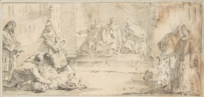 Booty Presented to Three Dignitaries (1696–1770)
