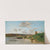 Bord de la Seine à Rangiport, le matin by Hippolyte Camille Delpy
