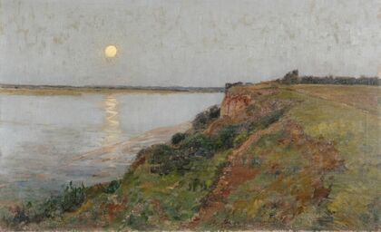 Bord de mer au clair de lune