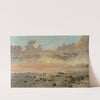 Bord de mer, soleil levant by Alfred Casile