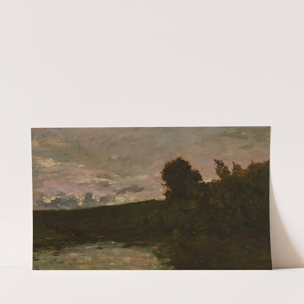 Bord De Riviére (1875) by Charles François Daubigny