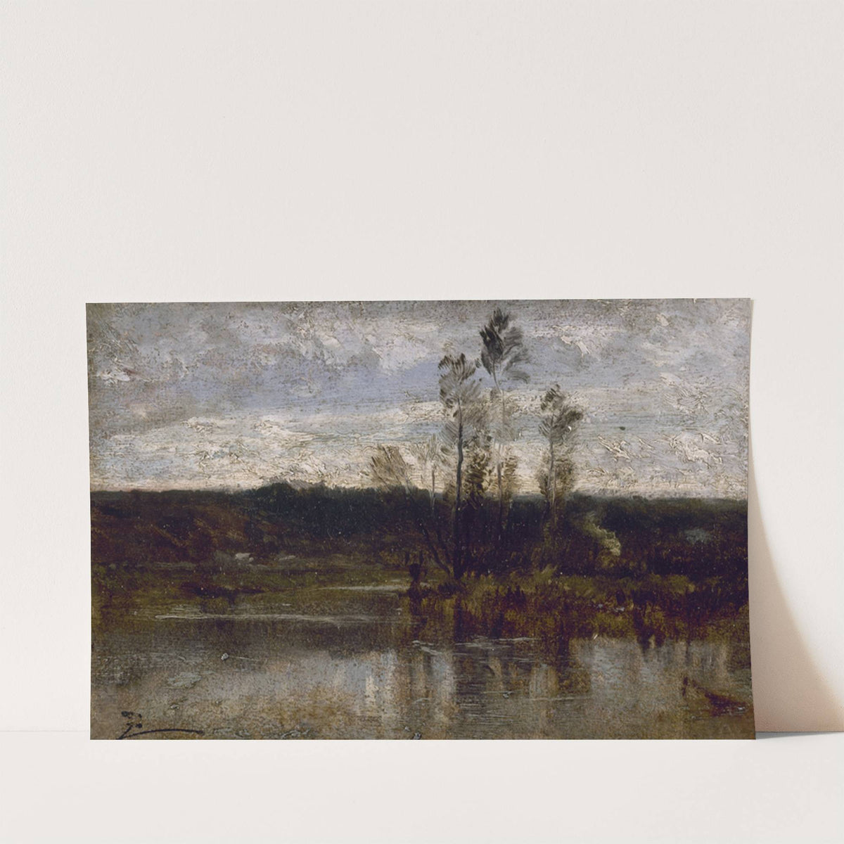 Bord de rivière (1850-1860) by Félix Ziem