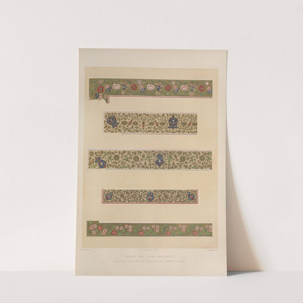 Borders from Indian manuscripts by Matthew Digby Wyatt