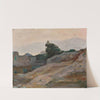 Bordighera. From the journey to Italy (1894) by Jan Ciągliński