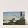 Bords De La Loire (Study For Les Corbeaux, Paysage) (1862) by Henri-Joseph Harpignies