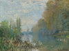 Bords De La Seine En Automne