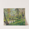 Bords De L’epte À Êragny, Soleil Couchant (1897) by Camille Pissarro
