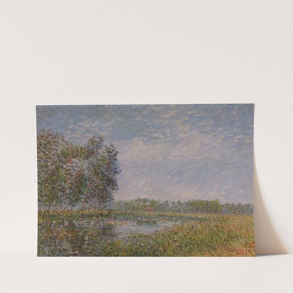 Bords de l&#039;Eure, Normandie (Banks of the Eure, Normandy)  by Gustave Loiseau