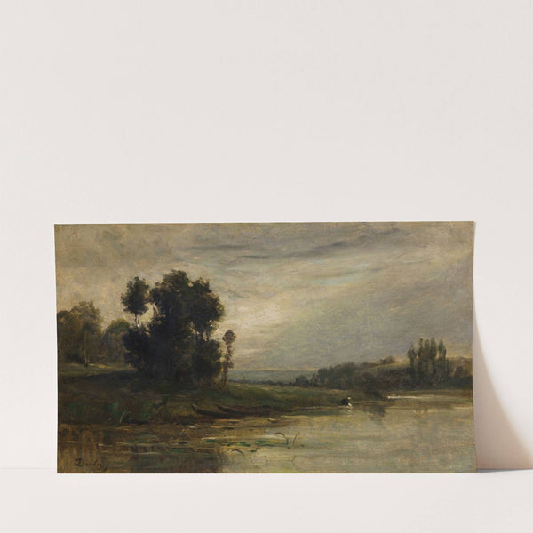 Bords de l’Oise (1870) by Charles François Daubigny