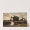 Bords de l’Oise (circa 1870) by Karl Daubigny