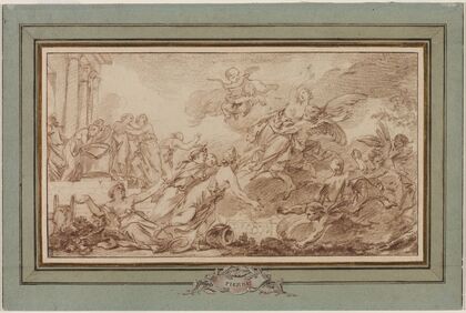 Boreas Abducting Oreithyia (c. 1755–1760)