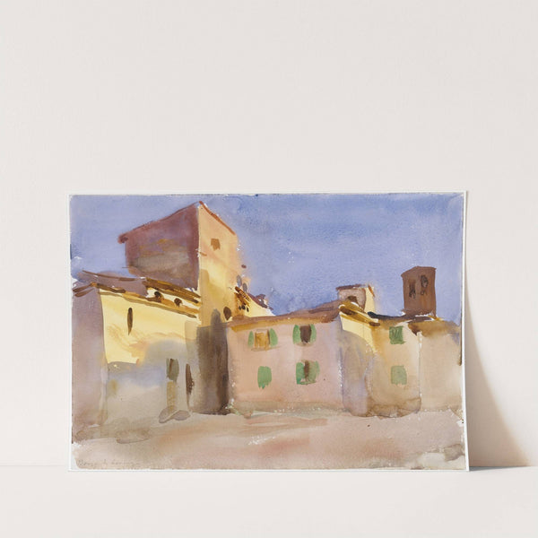 Borgo San Lorenzo (circa 1910) by John Singer Sargent