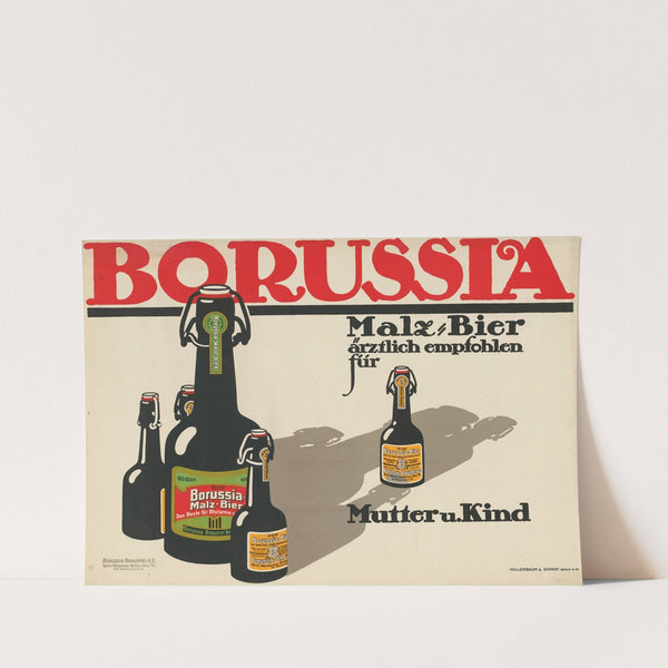 Borussia Malzbier (1898) by Hollerbaum &amp; Schmidt