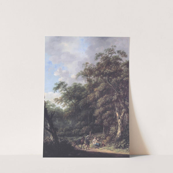 Boslandschap met Erminia bij de herders by Roelof Jansz. van Vries