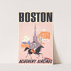 Boston - Allegheny Airlines by Anonymous