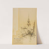 Boston – North Church by Ernest Peixotto